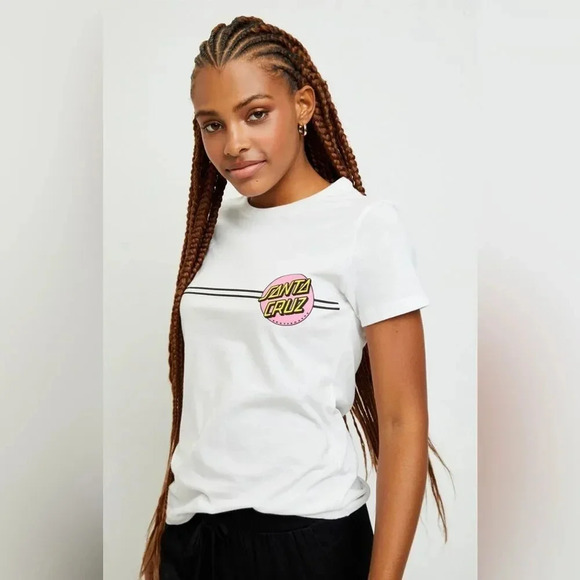 Pacsun Santa Cruz Other Dot T-Shirt Size Medium - Picture 1 of 8